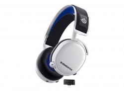 SteelSeries Arctis 7P+ Wireless Gaming Headset White 61471