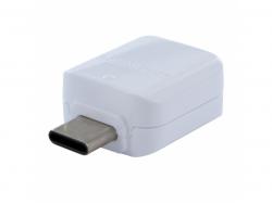Samsung OTG Adapter / Stecker USB Typ C auf USB - Weiss BULK - GH98-40216A