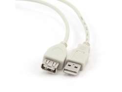 CableXpert Rallonge USB 2.0 0,75 m CC-USB2-AMAF-75CM / 300