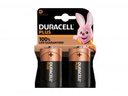 Batterie Duracell Alkaline Plus Extra Life MN1300/LR20 Mono D (2-Pack)