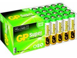 Battery GP SUPER LR03 Micro AAA (40 Pcs.) 03024AB40