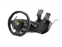 Thrustmaster T80 Ferrari 488 GTB Edition Racing Wheel and Pedal Set - 373024 - PlayStation 3
