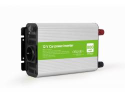 EnerGenie power adapter/inverter Auto 800W Aluminium schwarz EG-PWC800-01