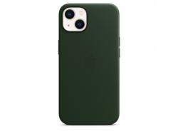 Custodia in pelle per Apple iPhone 13 con MagSafe - Verde Sequoia