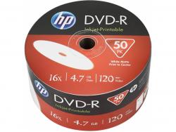HP-DVD-R-47GB-120Min-16x-Bulk-Pack-50-Disc-Printable-Surface