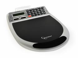 Gembird Mauspad mit einem eingebauten 3Port Hub Card Reader Kalkulator MP-