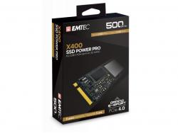 Emtec Intern SSD X400 500GB M.2 2280 SATA 3D NAND 4700MB/sec ECSSD500GX400