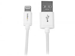 STARTECH Apple 8 Pin Lightning USB Kabel Weiss iPhone/iPod/Ipad 1m USBLT1MW
