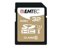 SDHC 32GB Emtec CL10 EliteGold UHS-I 85MB/s Blister