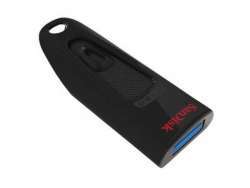 SanDisk-Cruzer-Ultra-16GB-USB-30-Schwarz-USB-Stick-SDCZ48-016G
