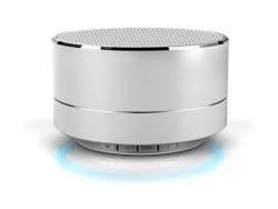 Reekin Marlin Bluetooth Speaker with Speakerphone (Silver)