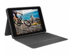 Logitech-Rugged-Folio-Bluetooth-Tastatur-fuer-iPad-7-Gen-Black