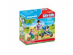 Playmobil-City-Life-Mama-mit-Kindern-70284