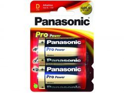 Panasonic Alcaline Mono D LR20 1.5V Blister (Pack de 2 piles) LR20PPG/2BP