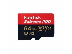 SanDisk MicroSDXC Extreme Pro 64GB - SDSQXCU-064G-GN6MA