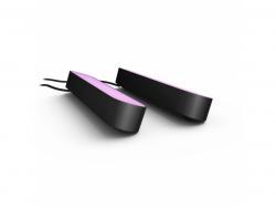 Philips Hue - Pack de 2 Barres Lumineuses Play  2-Noir - Ambiance Blanche & Couleur