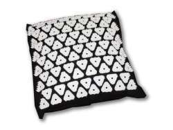 Shanti Acupressure / Nail Pillow (34 x 34 x 11 cm, Black)