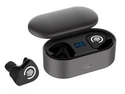 TWS M9 V5.0 Bluetooth Earbuds/Kopfhörer/Headset (Schwarz)
