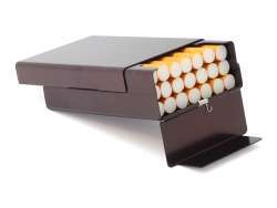 Case for cigarettes - Aluminium (Brown)
