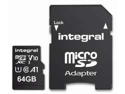 Integral Memory card MicroSDXC 64GB Cl.10