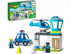 LEGO duplo - Polizeistation mit Hubschrauber (10959)