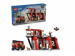 LEGO-City-Fire-Station-with-Fire-Truck-60414