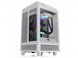 Thermaltake PC- Gehäuse The Tower 100 Weiss - CA-1R3-00S6WN-00