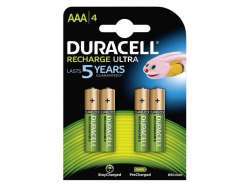 Rechargeable batteries Duracell AAA Micro 900mAh (4 Pcs)