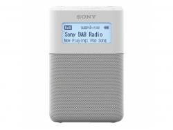 Sony Radio, DAB+, mit Stereo-Lautsprecher weiß - XDRV20DW.EU8