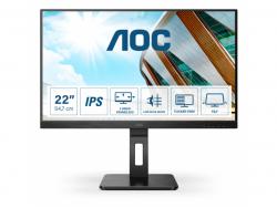 AOC 54,6cm (21,5") 16:09 HDMI/DVI/DP/USB, Schwarz -  22P2Q
