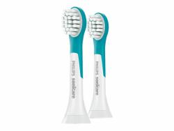 Philips lot de 2 Mini têtes de brosse à dents pour enfants Sonicare HX6032/33