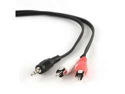 CableXpert Câble stéréo 3,5 mm vers fiche RCA 5 m CCA-458-5M