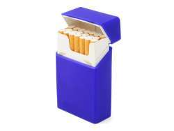Etui für Zigaretten - Silikon (Blau)
