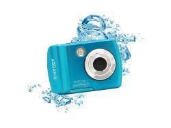 Easypix W2024 Splash appareil photo numérique caméra submers. (bleu glacé)