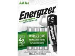 Energizer Akku Recharge AAA HR03 Micro 700mAh 4St. E300626600