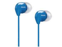 Philips Bass Sound In-Ear Headphones SHE-3590BL Blue