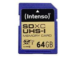 SDXC 64GB Intenso Premium CL10 UHS-I Blister