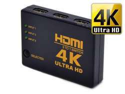 Commutateur HDMI 4K Ultra HD - 3 Ports
