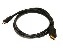 Reekin HDMI auf Mini-HDMI Kabel - 1,0 Meter (High Speed with Ethernet)