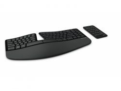 Microsoft Sculpt Ergonomic Keyboard For Business - 3 Tasten QWERTZ - Schwarz 5KV-00004
