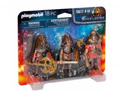 Playmobil-Novelmore-3-combattants-Burnham-Raiders-70672