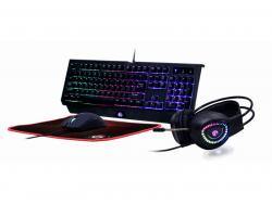 Gembird Gaming SetinchPhantominch with 4in1 backlight keyboard mouse pad GGS-UMGL4-01