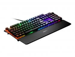 SteelSeries Apex 5 Gaming keyboard, Hybrid Blue, RGB black 64535