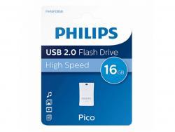 Philips USB-Stick 16GB 2.0 USB Drive Pico FM16FD85B/00