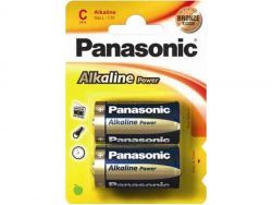 Panasonic Alcaline Baby C LR14 1.5V Power (Pack de 2 piles) LR14APB/2BP
