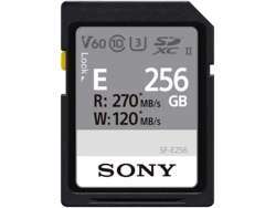 Sony SDXC E series 256GB UHS-II Class 10 U3 V60 - SFE256