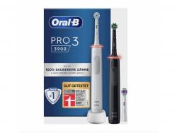 Oral-B-Brosse-a-dent-electrique-Pro-3-3900-avec-2-manches-Noir
