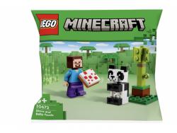 LEGO Minecraft - Steve mit Baby-Panda (30672)