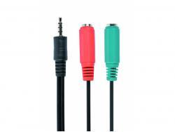 CableXpert Câble adaptateur audio + microphone 3,5 mm 0,2 m CCA-417