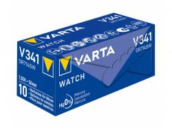 Varta Battery Silver Oxide, Knopfzelle, 341, SR714, 1.55V (10-Pack)